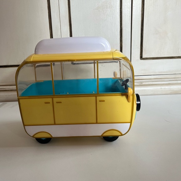 Peppa Pig yellow  RV Camper by Jazwares, 2003 incomplete - Picture 1 of 7
